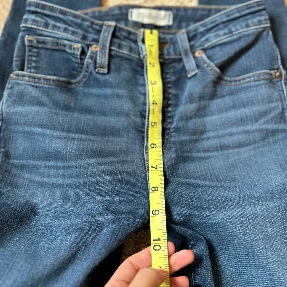 Madewell Dark Indigo Skinny Jeans - Picture 8 of 11